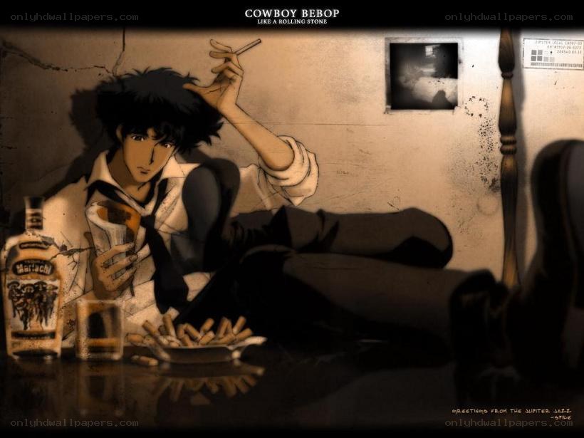 Cowboy Bebop character scene