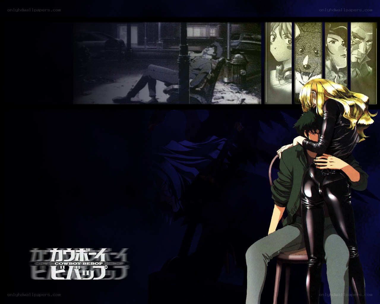 Cowboy Bebop character scene