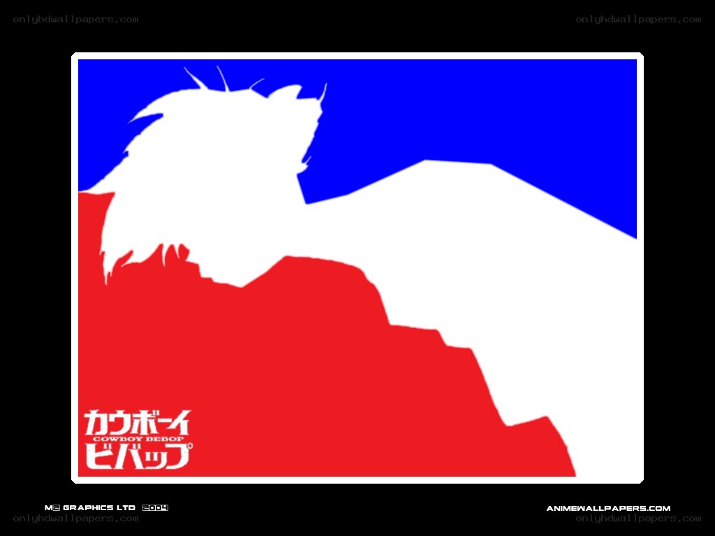 Cowboy Bebop character silhouette