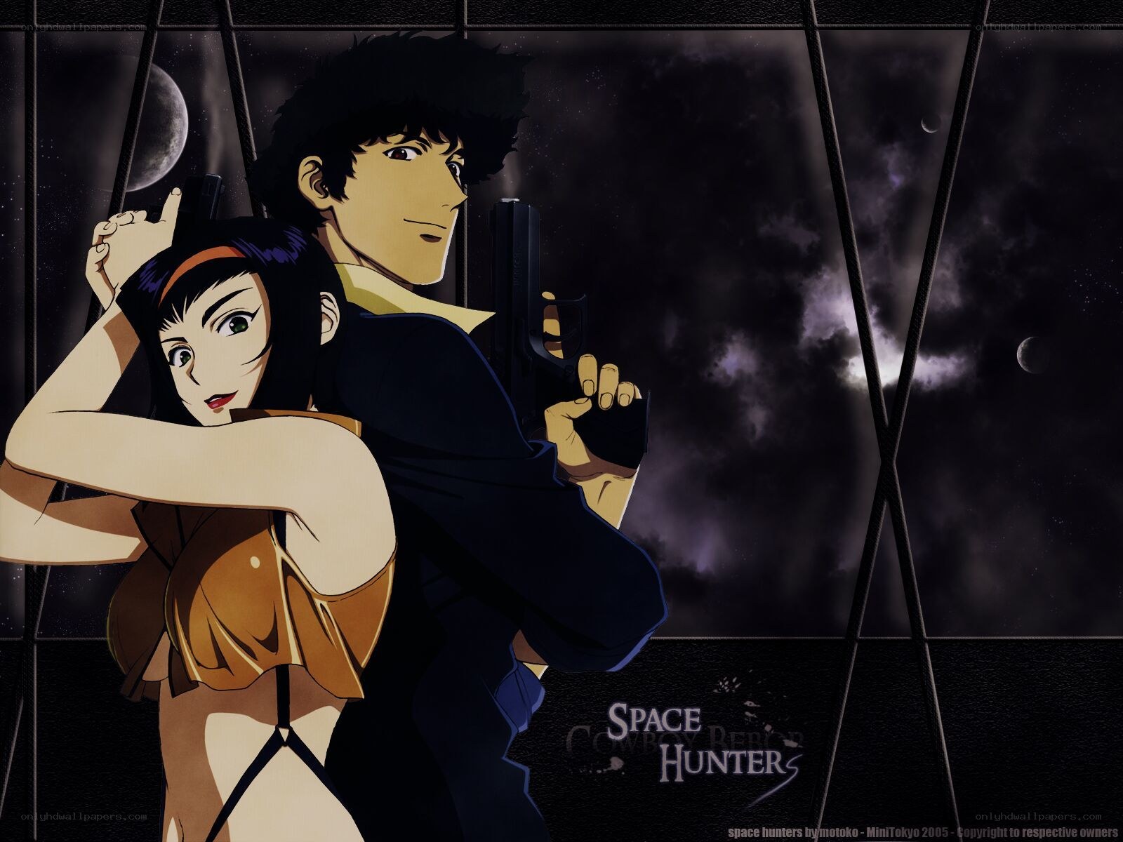 Cowboy Bebop characters in action