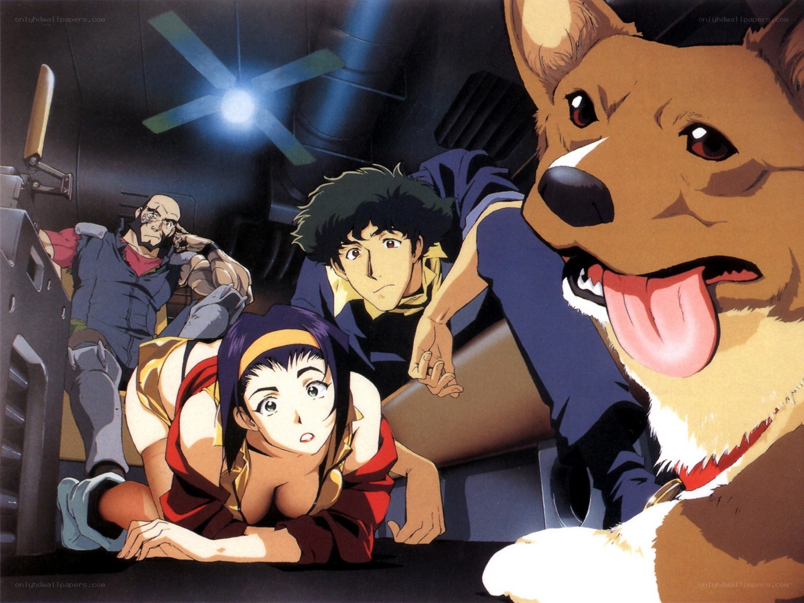 Cowboy Bebop crew in action
