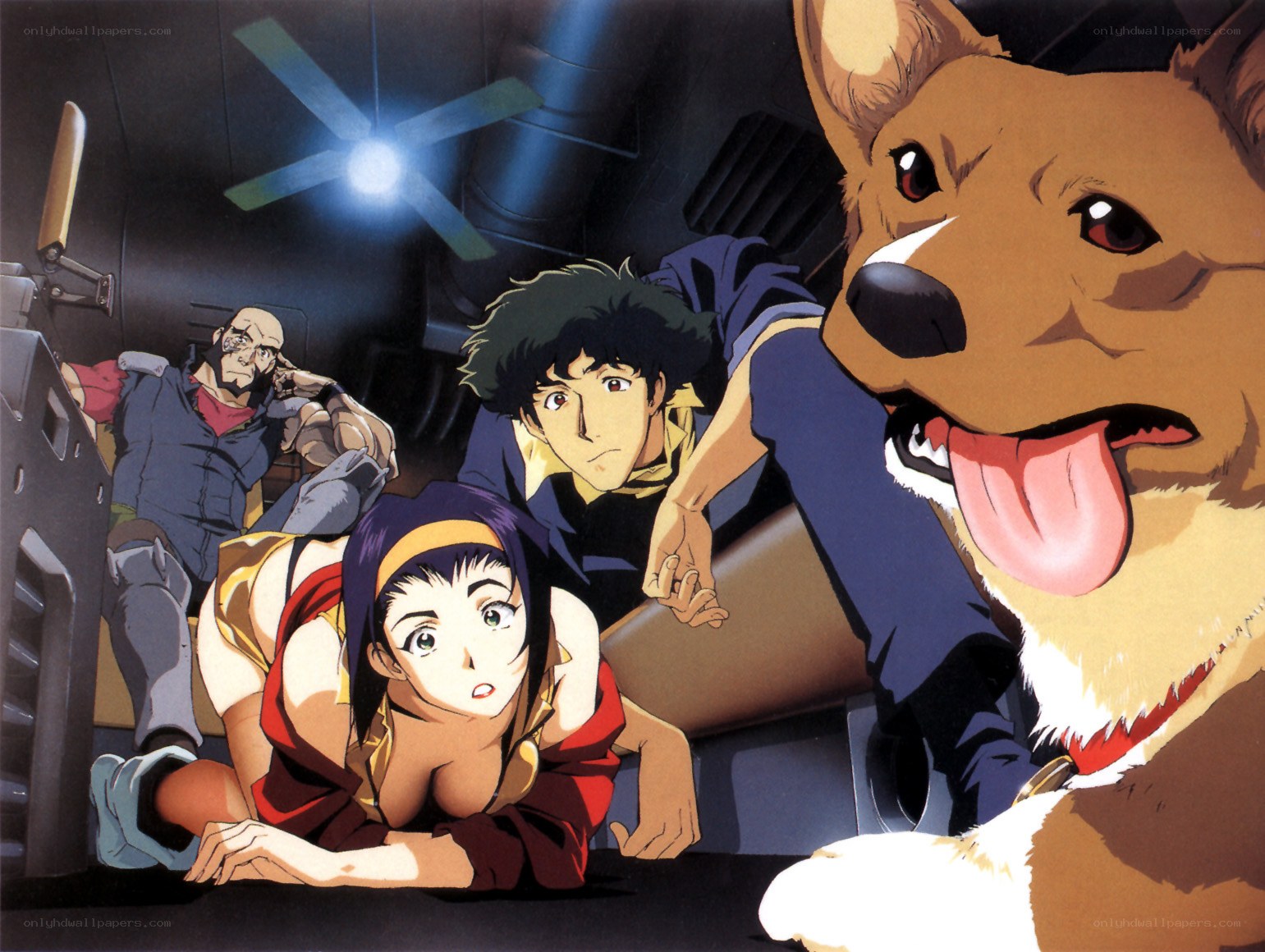 Cowboy Bebop crew in action
