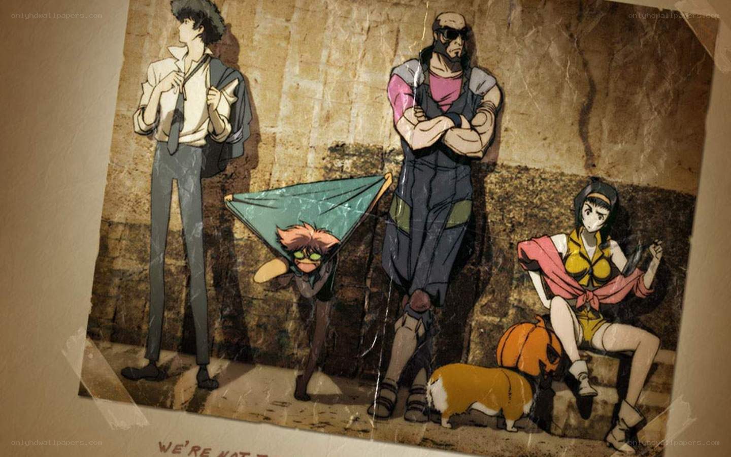 Cowboy Bebop crew photo