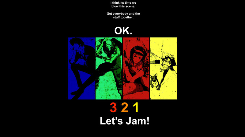 Cowboy Bebop scene setup