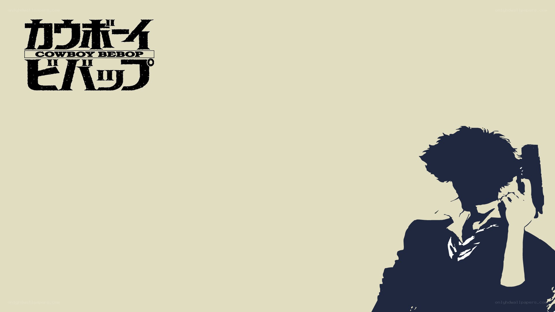 Cowboy Bebop silhouette art
