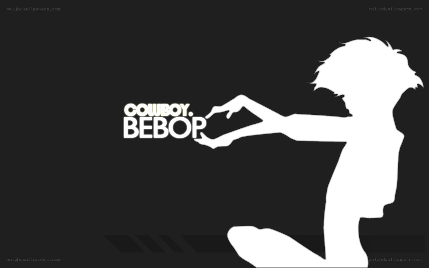 Cowboy Bebop silhouette art