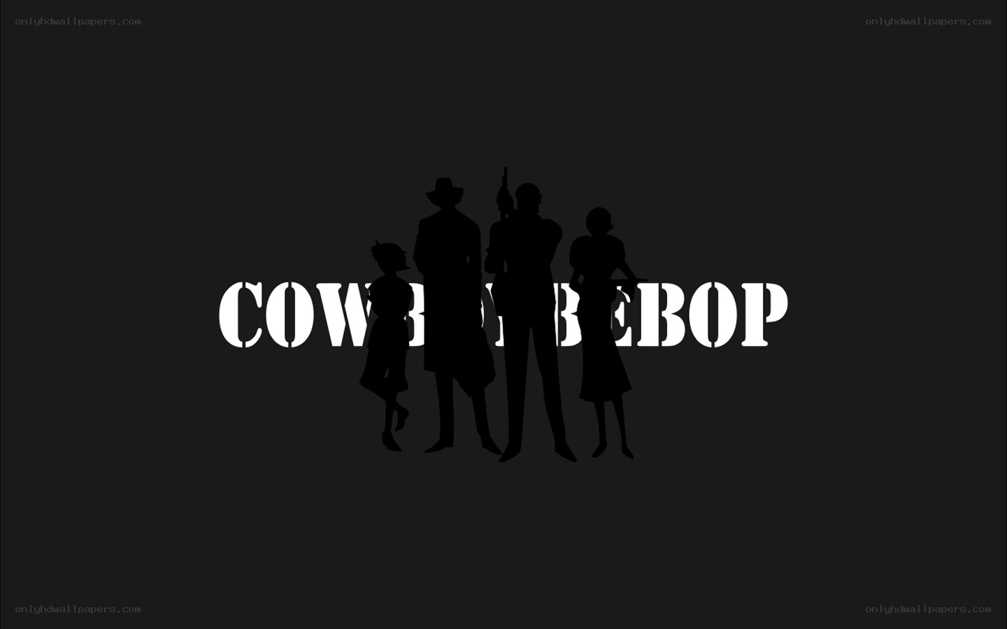 Cowboy Bebop silhouettes