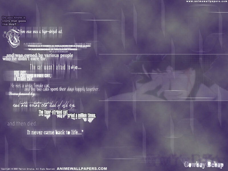 Cowboy Bebop story wallpaper