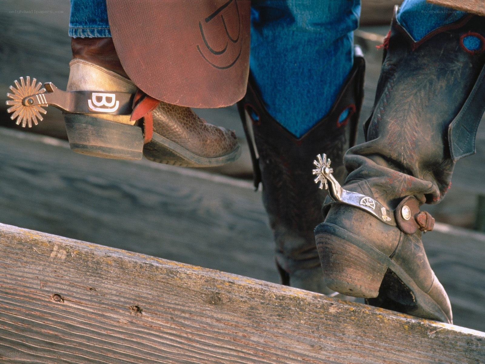 cowboy boots with spurs