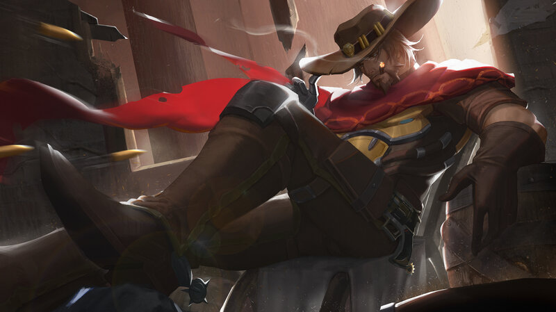 Cowboy Character in Action