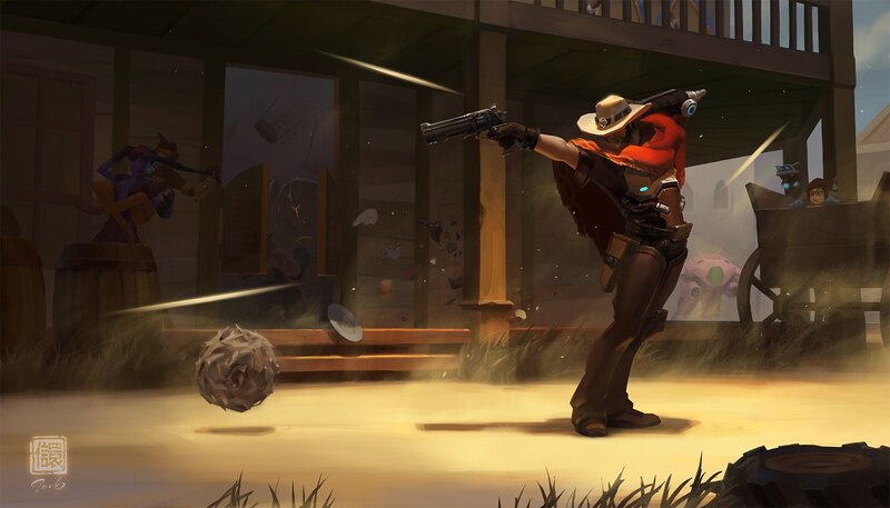 Cowboy Character Shooting