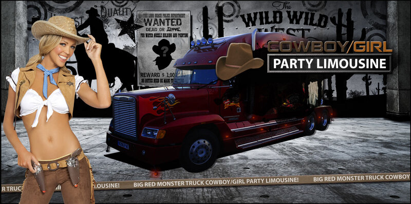 Cowboy Girl with Truck
