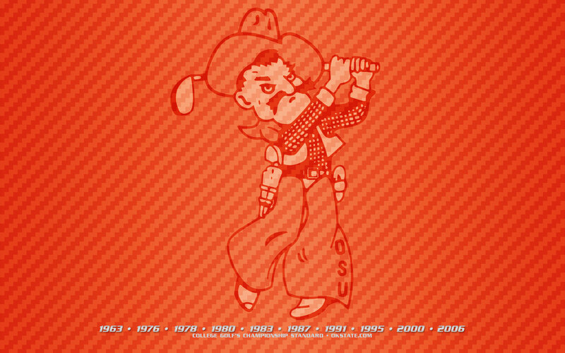 Cowboy Golfer Mascot