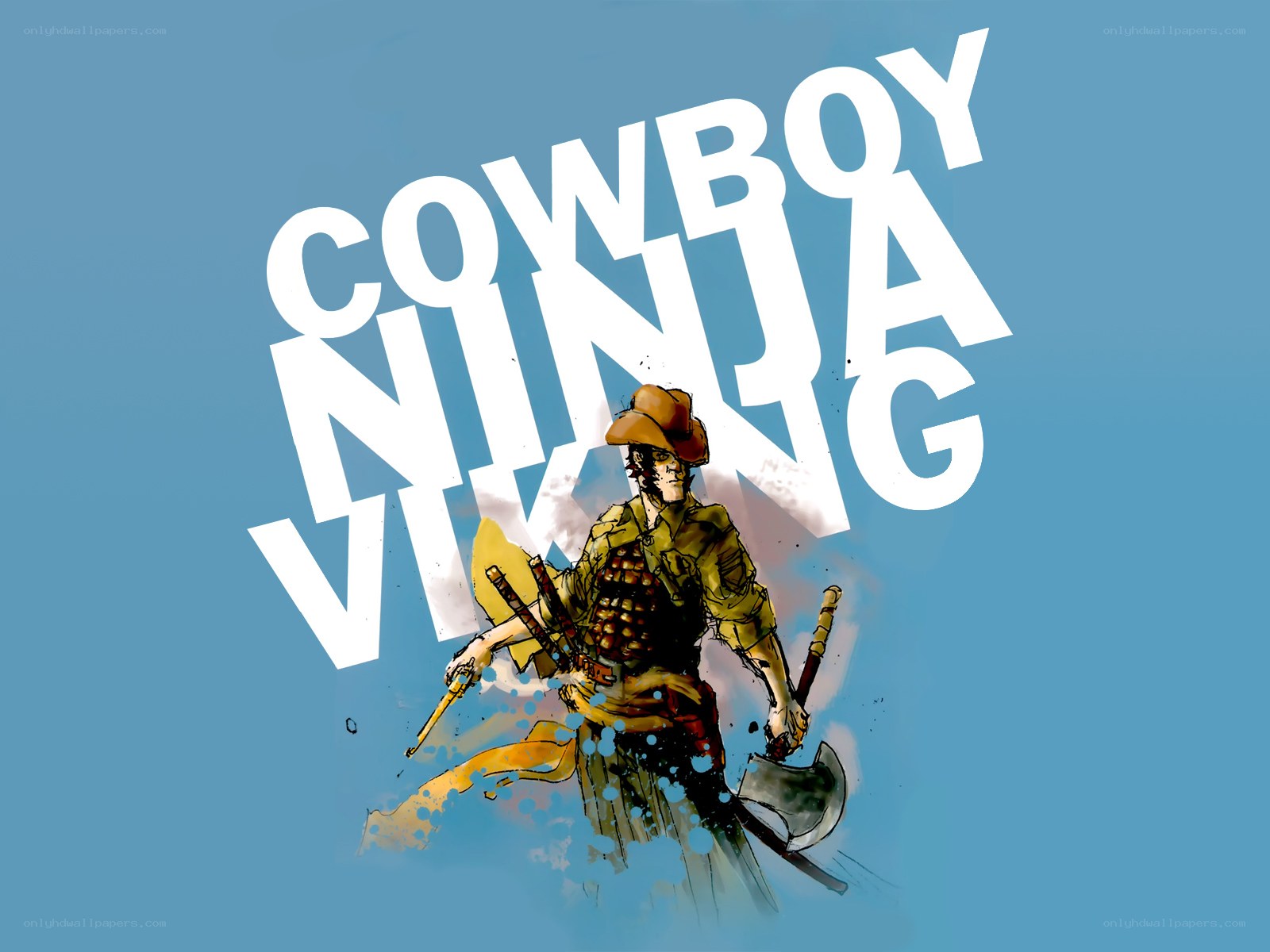 Cowboy Ninja Viking artwork