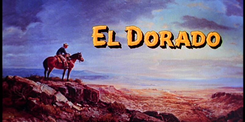 Cowboy on Horse — Blue, Dramatic, Sunset