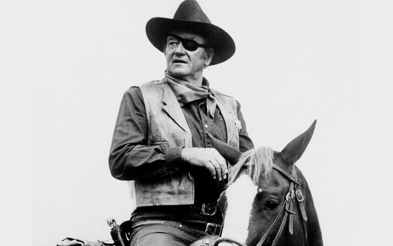 cowboy on horseback