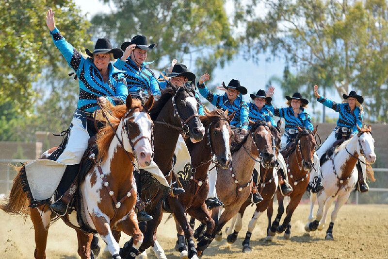 Cowboy Riders on Horses