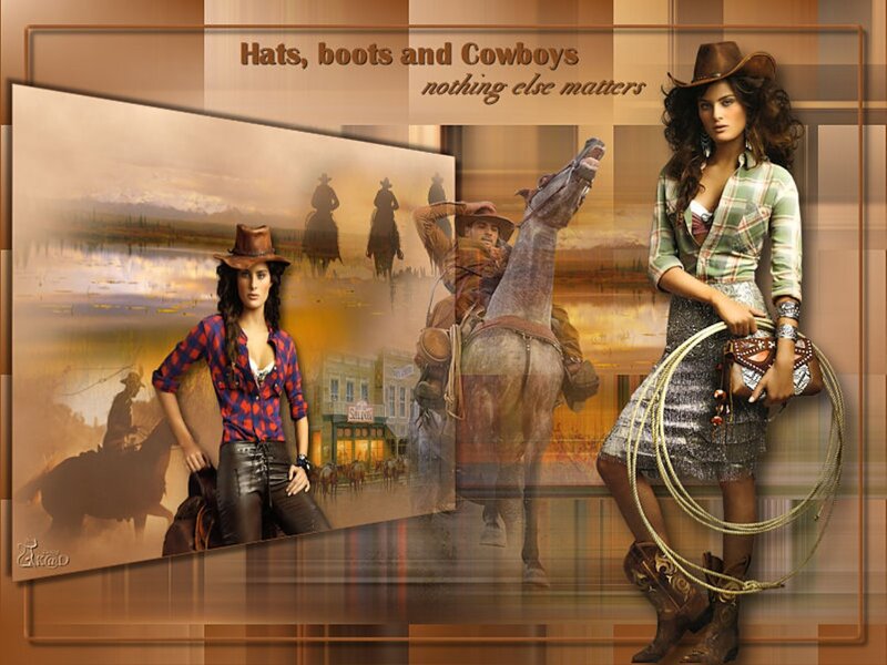 Cowboy-themed Women