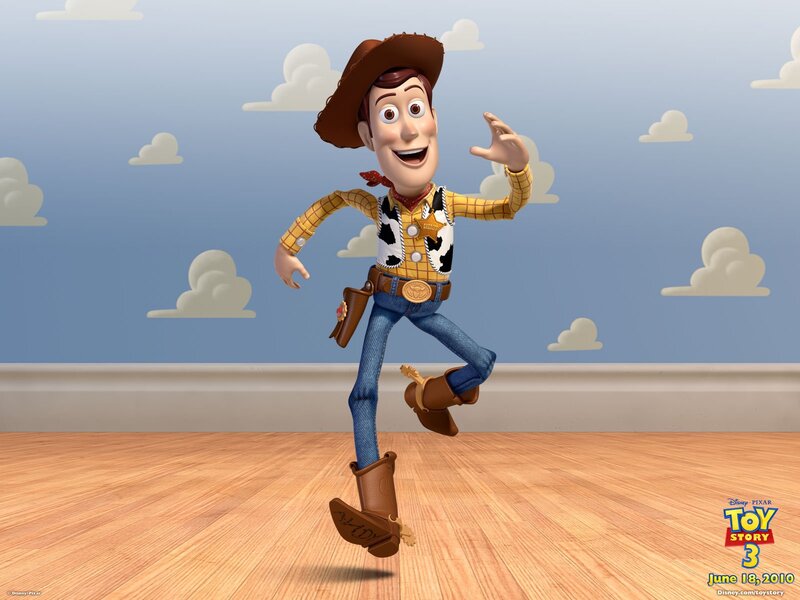 Cowboy Toy Character — Blue, Playful, 3d Render