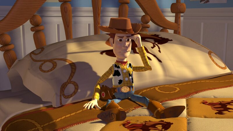 Cowboy Toy on Bed
