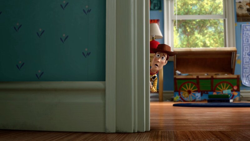 Cowboy Toy Peeking