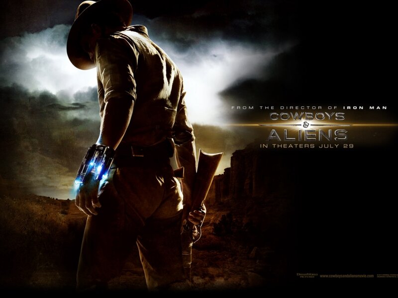 Cowboy with Futuristic Weapon