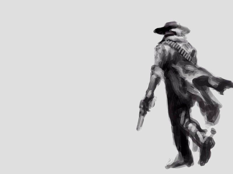 Cowboy with Gun