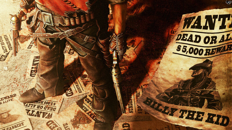 Cowboy with Guns
