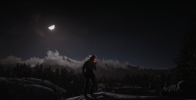 Cowboy with Lantern