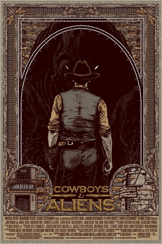 Cowboys & Aliens movie poster