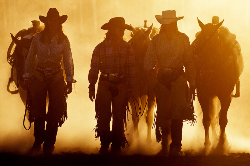 Cowboys with Horses