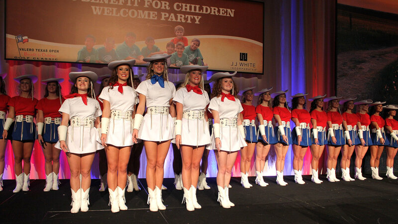 Cowgirl Dancers on Stage