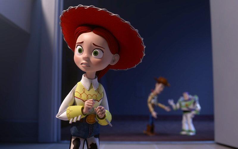 Cowgirl Doll in Hallway