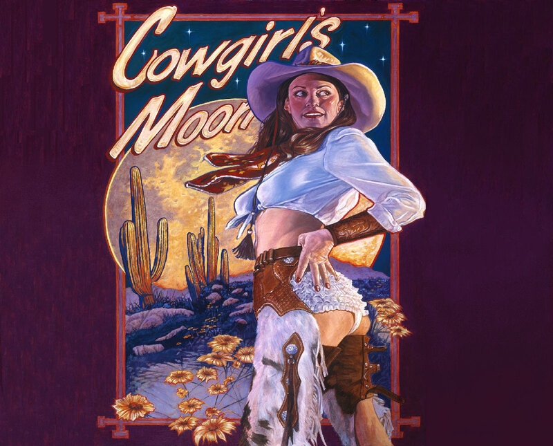 Cowgirl in Desert