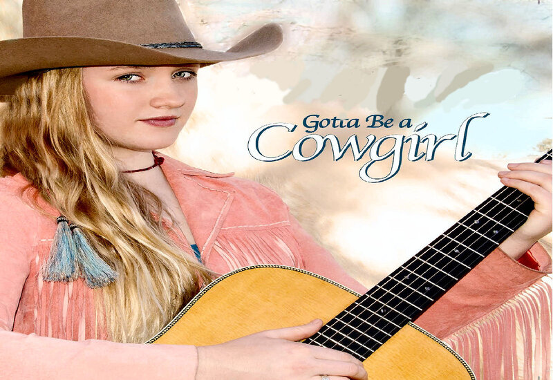 Cowgirl with Guitar