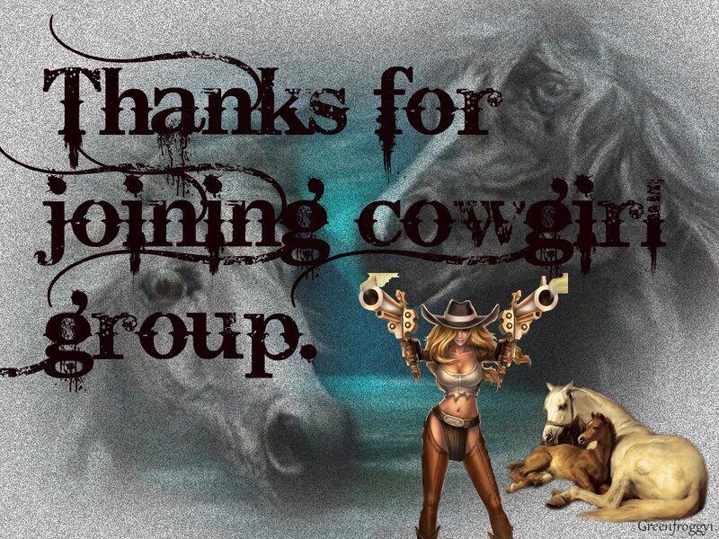Cowgirl with Guns — Gray