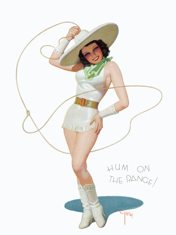 Cowgirl with Lasso
