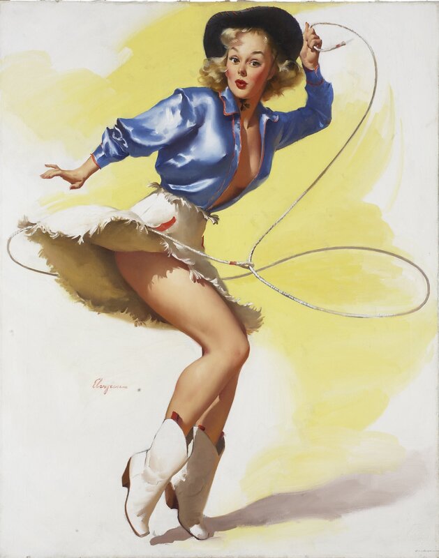 Cowgirl with Lasso