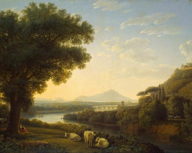 Cows in a Landscape
