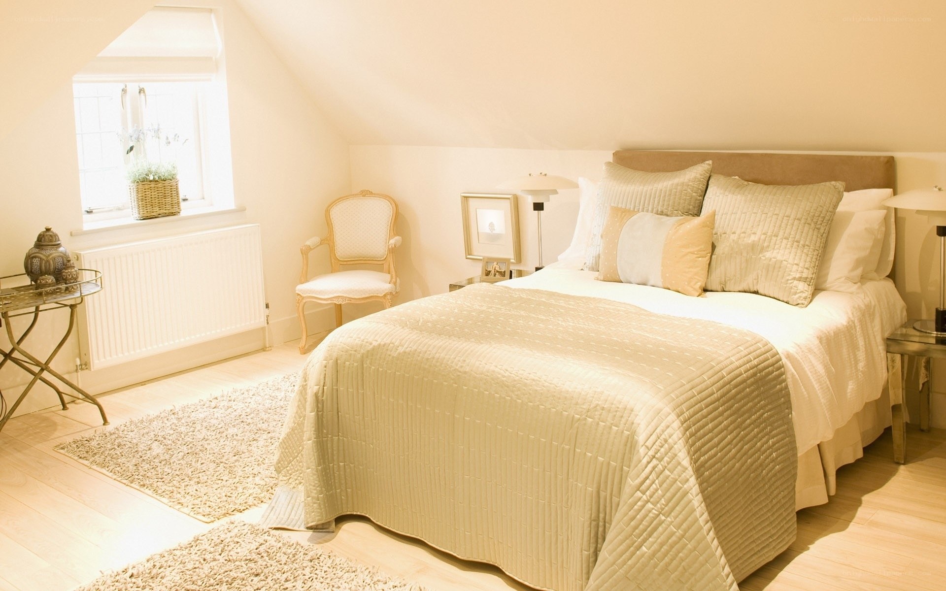 cozy attic bedroom
