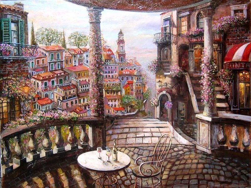 Cozy Balcony View