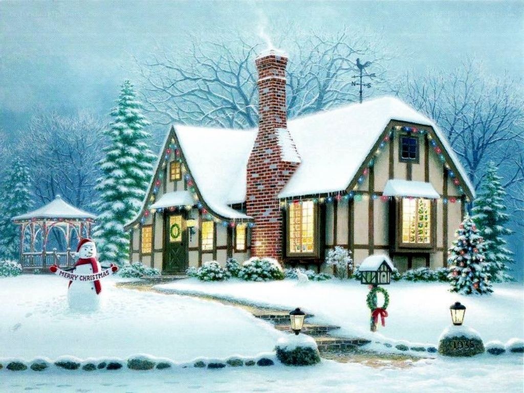 Cozy Christmas cottage