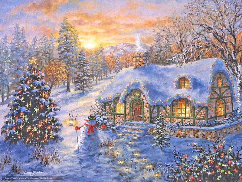 Cozy Christmas Cottage
