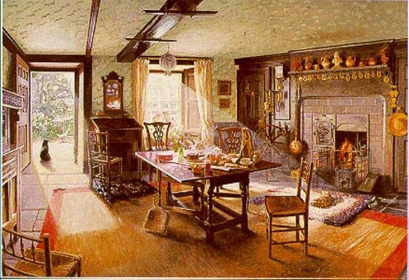 Cozy Dining Room Interior