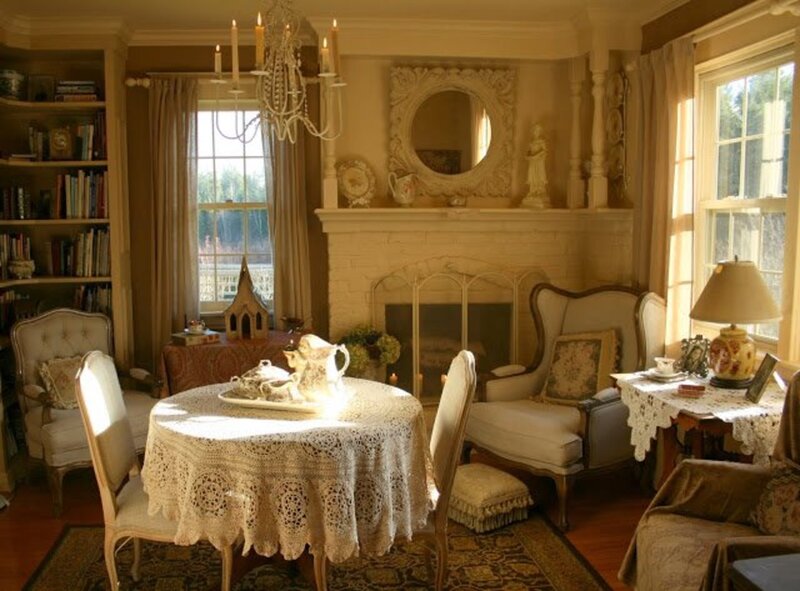 Cozy Living Room Interior — Beige