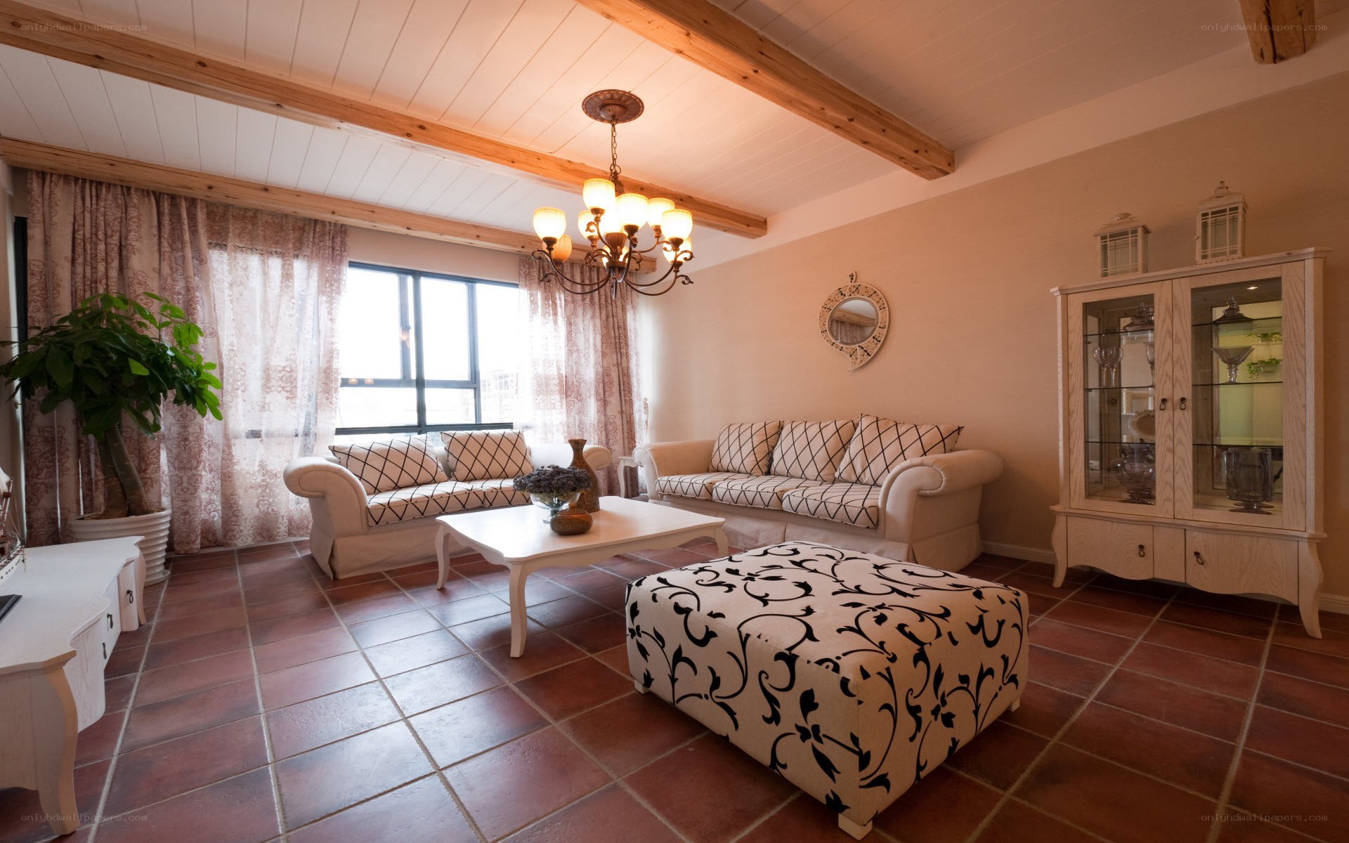 cozy living room interior