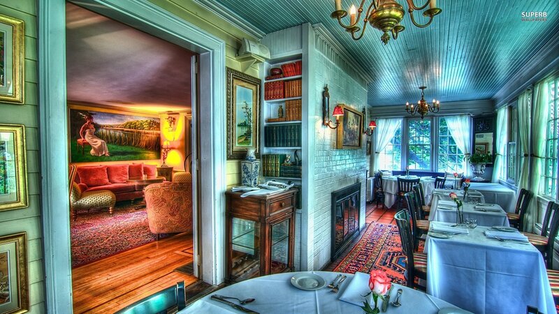 cozy restaurant interior