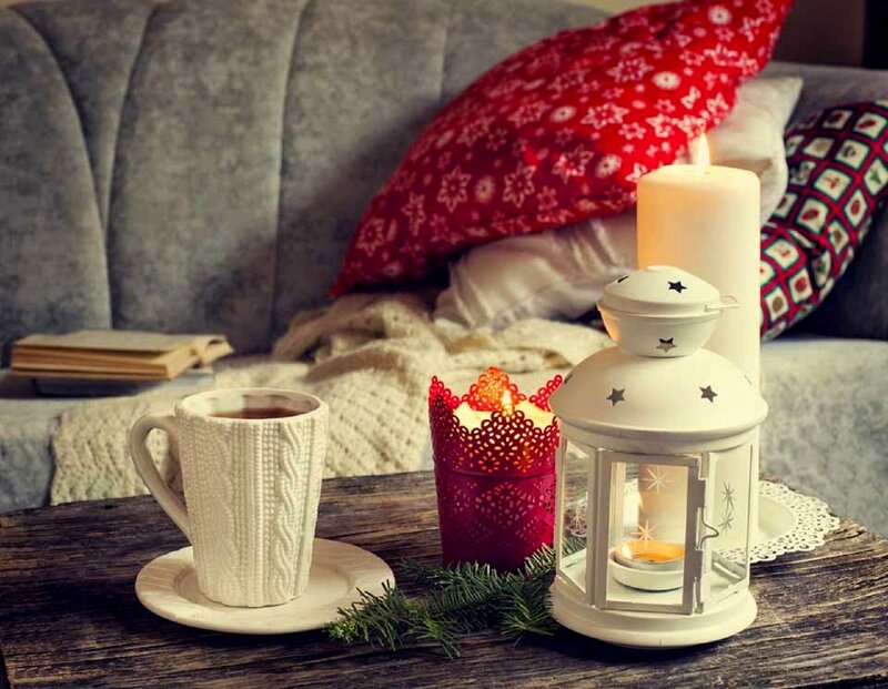 Cozy Winter Table Setting