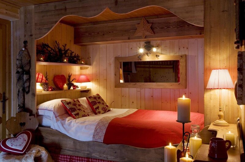 Cozy Wooden Bedroom