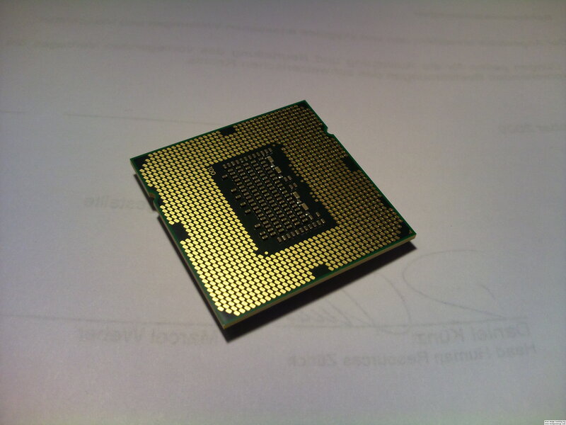 CPU Processor Chip — Green